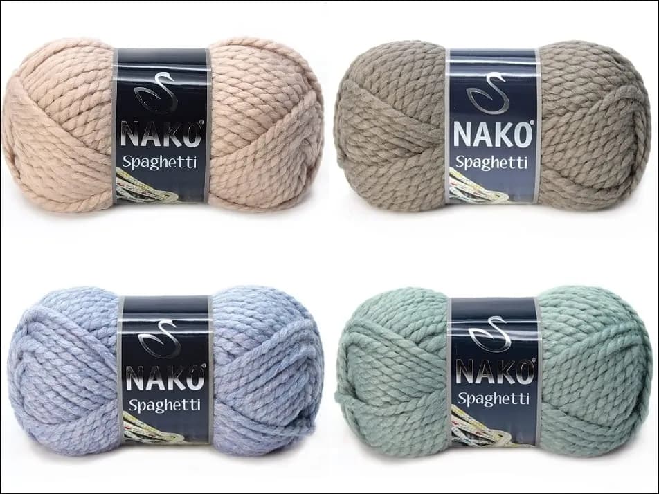 Nako Spaghetti - idealna włóczka do ciepłych projektów na zimę